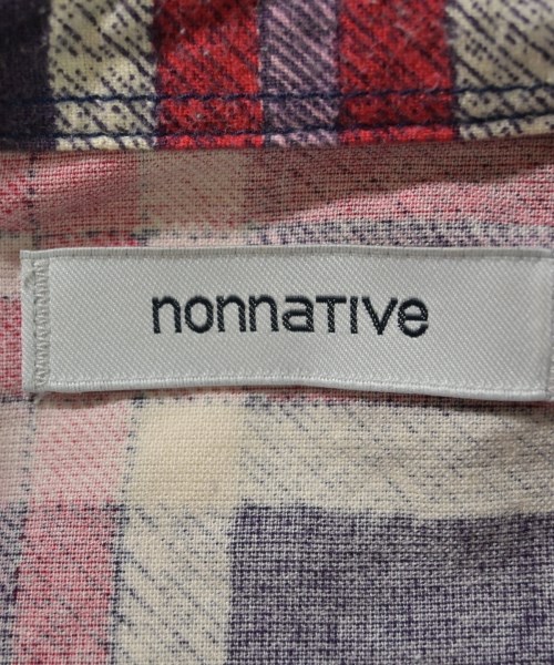 nonnative（ノンネイティブ）カジュアルシャツ 赤 サイズ:1(M位) メンズ/2200658541049