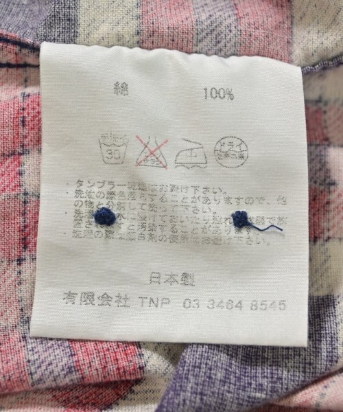 nonnative（ノンネイティブ）カジュアルシャツ 赤 サイズ:1(M位) メンズ/2200658541049