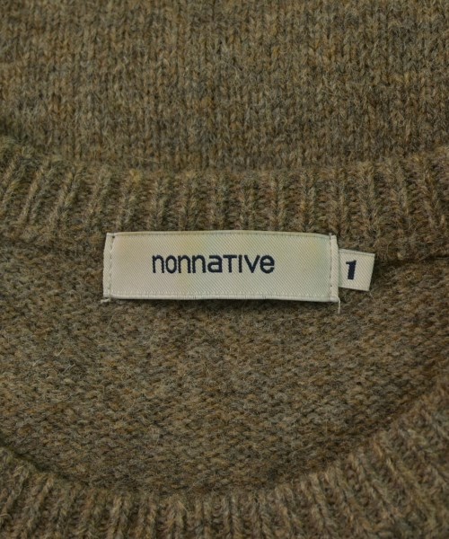 nonnative（ノンネイティブ）ニット・セーター 茶 サイズ:1(M位) メンズ/2200653553115