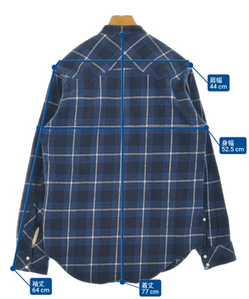 nonnative（ノンネイティブ）カジュアルシャツ 青 サイズ:0(S位) メンズ/2200653553122