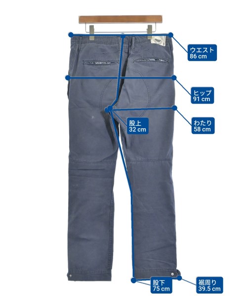 nonnative（ノンネイティブ）カーゴパンツ 紺 サイズ:2(L位) メンズ/2200656425075