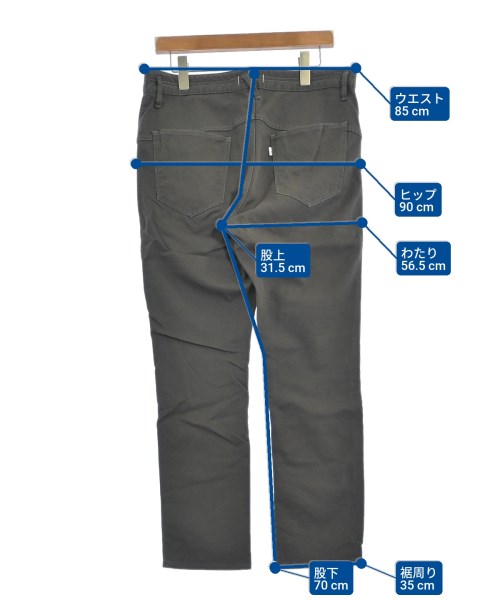 nonnative（ノンネイティブ）チノパン 茶 サイズ:3(XL位) メンズ