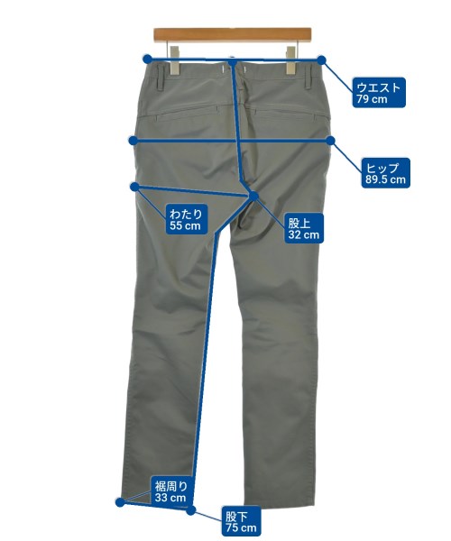 nonnative（ノンネイティブ）チノパン グレー サイズ:0(S位) メンズ/2200659948045