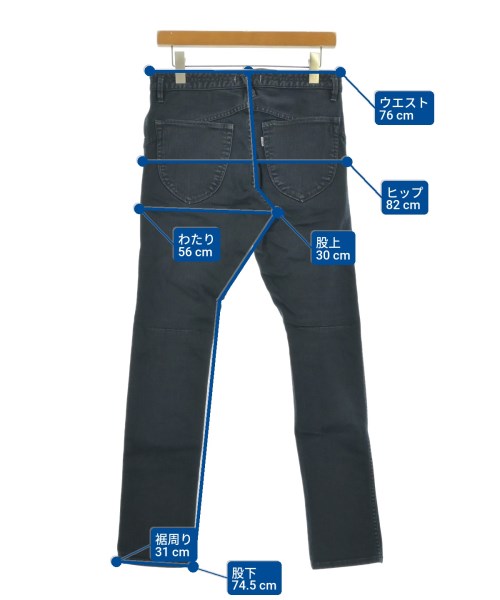 nonnative（ノンネイティブ）デニムパンツ 紺 サイズ:0(S位) メンズ/2200660019154