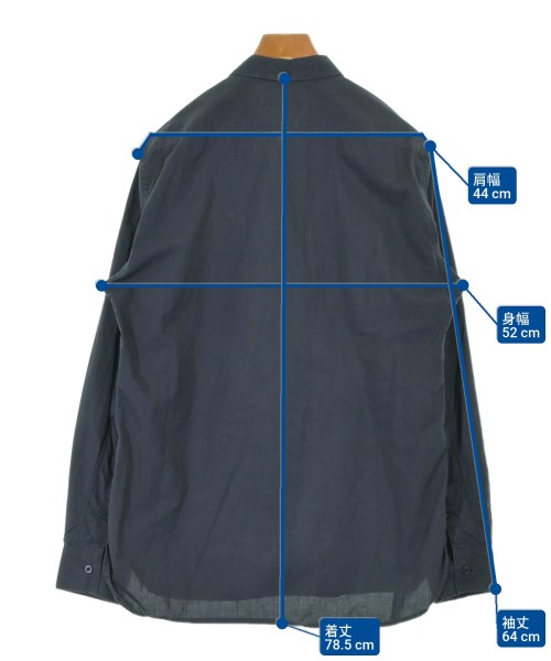 nonnative（ノンネイティブ）カジュアルシャツ 紺 サイズ:2(L位) メンズ/2200660381084