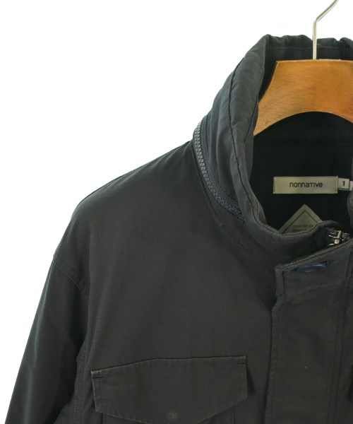 nonnative（ノンネイティブ）ミリタリーブルゾン 黒 サイズ:1(M位) メンズ/2200656273010