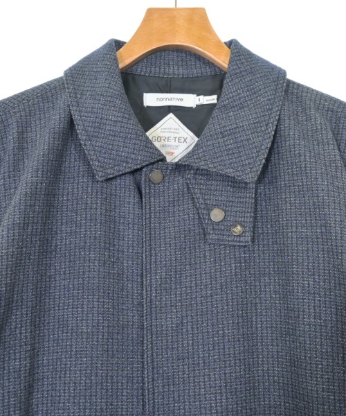 nonnative（ノンネイティブ）ステンカラーコート 紺 サイズ:1(M位) メンズ/2200657364014
