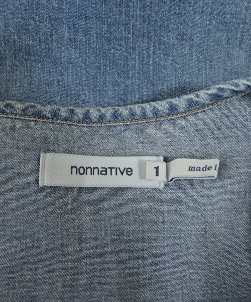 nonnative（ノンネイティブ）カジュアルシャツ 青 サイズ:1(M位) メンズ/2200657364038