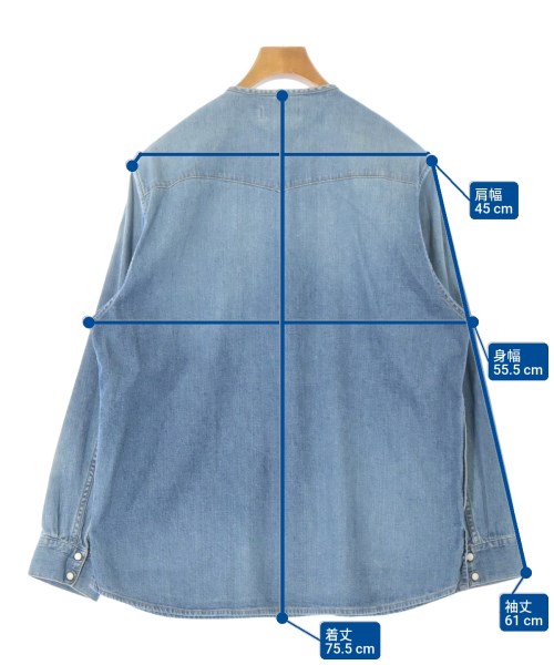 nonnative（ノンネイティブ）カジュアルシャツ 青 サイズ:1(M位) メンズ/2200657364038