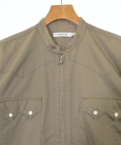 nonnative（ノンネイティブ）カジュアルシャツ カーキ サイズ:1(M位) メンズ/2200657364045