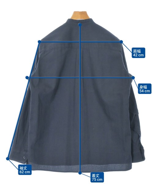 nonnative（ノンネイティブ）カジュアルシャツ 紺 サイズ:1(M位) メンズ/2200657364052