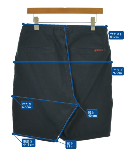 nonnative（ノンネイティブ）ショートパンツ 紺 サイズ:1(M位) メンズ