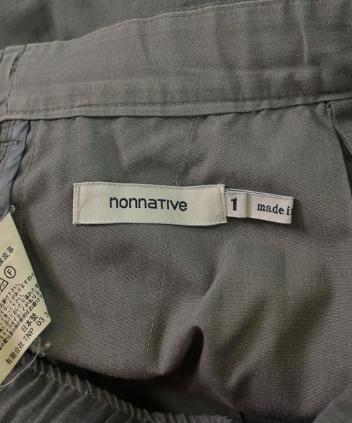 nonnative（ノンネイティブ）ショートパンツ グレー サイズ:1(M位) メンズ/2200657364182