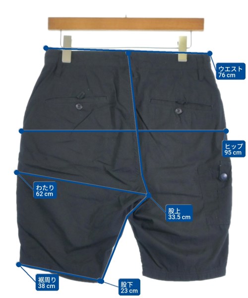 nonnative（ノンネイティブ）ショートパンツ 紺 サイズ:0(S位) メンズ/2200708724026