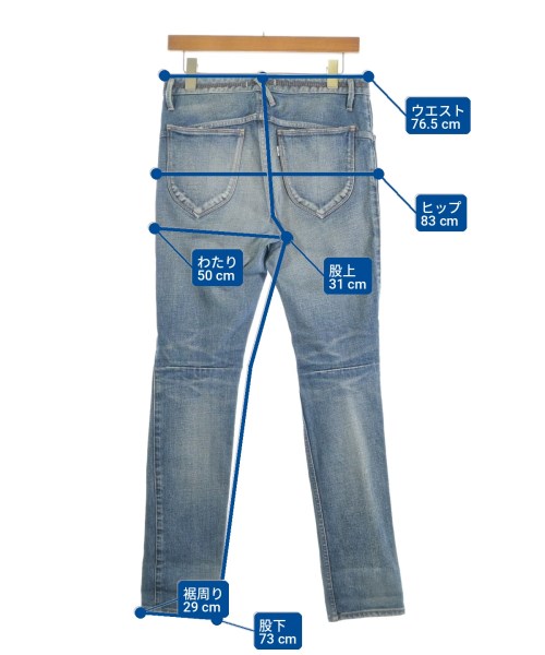 nonnative（ノンネイティブ）デニムパンツ 紺 サイズ:0(S位) メンズ/2200708724064
