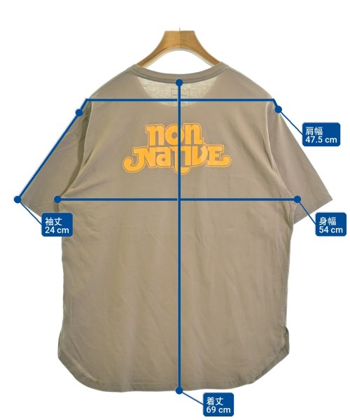 nonnative（ノンネイティブ）Tシャツ・カットソー ベージュ サイズ:2(L位) メンズ/2200709098188