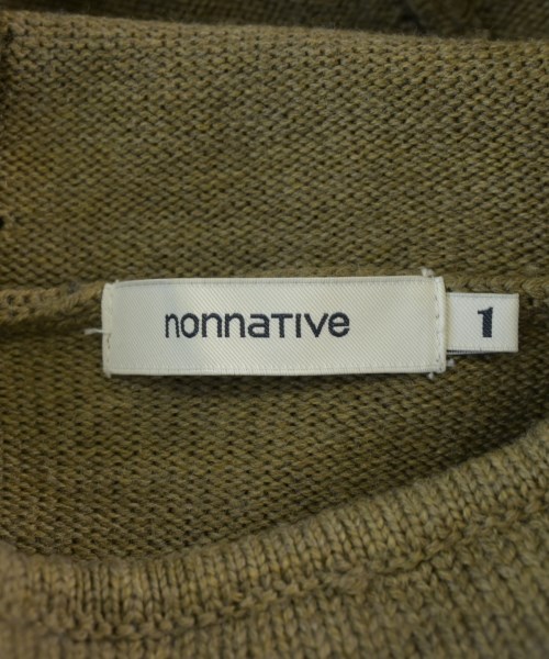 nonnative（ノンネイティブ）ニット・セーター カーキ サイズ:1(M位) メンズ/2200709091035