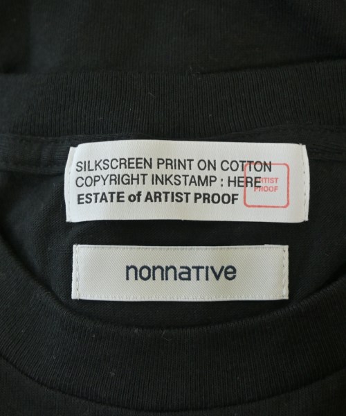 nonnative（ノンネイティブ）Tシャツ・カットソー 黒 サイズ:L メンズ/2200709546078