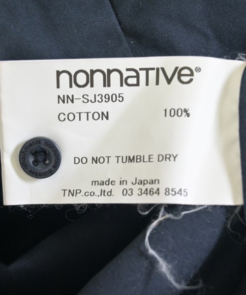 nonnative（ノンネイティブ）カジュアルシャツ 紺 サイズ:3(XL位) メンズ/2200712342070