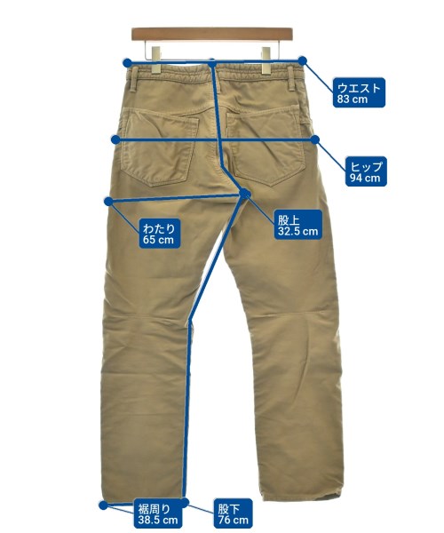nonnative（ノンネイティブ）チノパン ベージュ サイズ:1(M位) メンズ/2200716589044