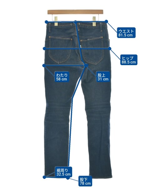 nonnative（ノンネイティブ）デニムパンツ 紺 サイズ:1(M位) メンズ/2200716589051