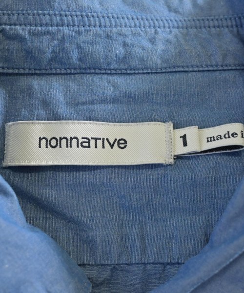 nonnative（ノンネイティブ）カジュアルシャツ 青 サイズ:1(M位) メンズ/2200716589082