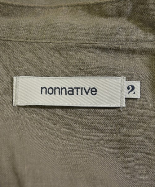 nonnative（ノンネイティブ）カジュアルシャツ カーキ サイズ:2(L位) メンズ/2200719233043