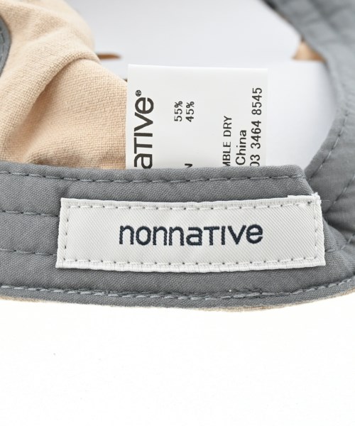 nonnative（ノンネイティブ）キャップ ベージュ サイズ:- メンズ/2200645045178
