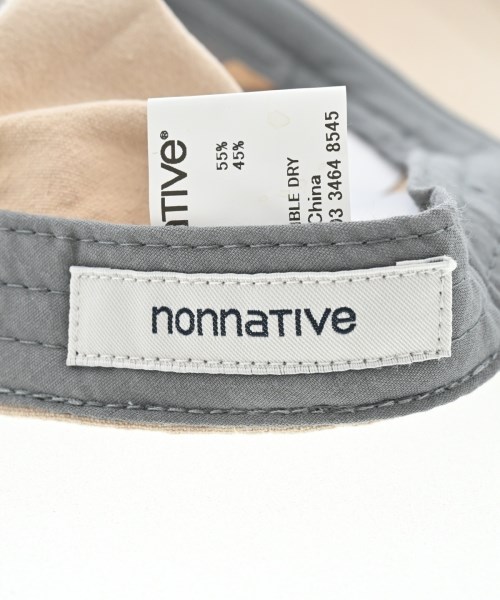 nonnative（ノンネイティブ）キャップ ベージュ サイズ:- メンズ/2200645045192