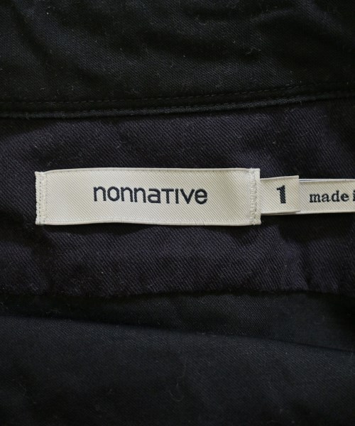 nonnative（ノンネイティブ）カジュアルシャツ 黒 サイズ:1(M位) メンズ/2200629975019