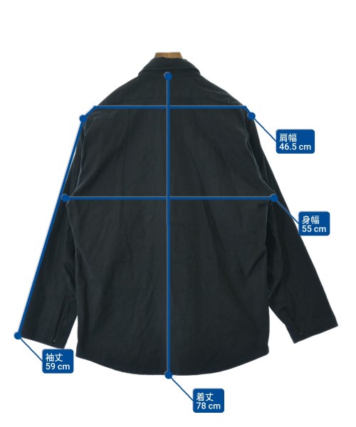 nonnative（ノンネイティブ）カジュアルシャツ 黒 サイズ:1(M位) メンズ/2200629975019