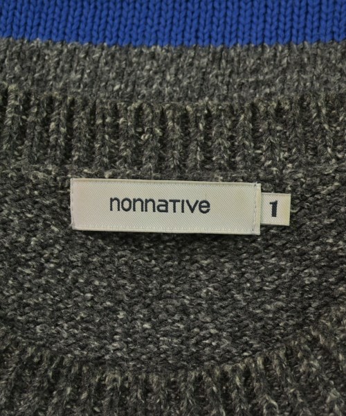 nonnative（ノンネイティブ）ニット・セーター グレー サイズ:1(M位) メンズ/2200629975040
