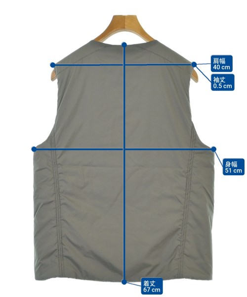 nonnative（ノンネイティブ）ダウンジャケット/ダウンベスト グレー サイズ:1(M位) メンズ/2200645988093