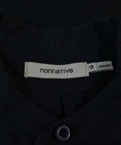 nonnative（ノンネイティブ）カジュアルシャツ 紺 サイズ:2(L位) メンズ/2200645988109