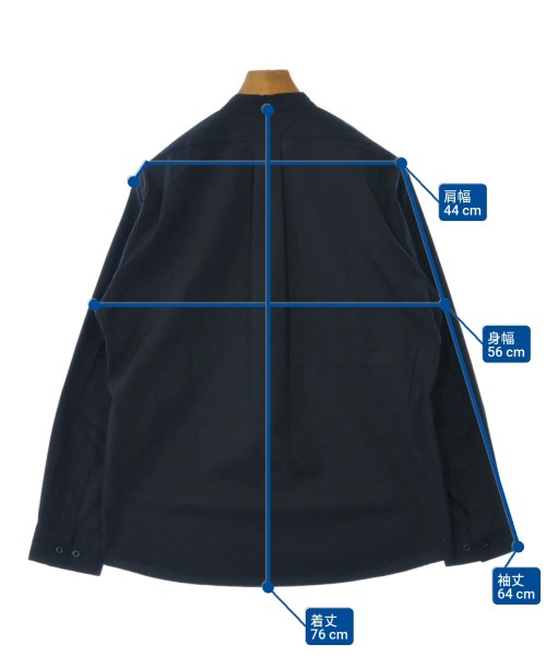 nonnative（ノンネイティブ）カジュアルシャツ 紺 サイズ:2(L位) メンズ/2200645988109