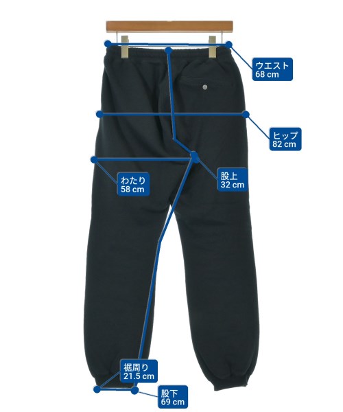 nonnative（ノンネイティブ）スウェットパンツ 黒 サイズ:1(M位) メンズ/2200645988192