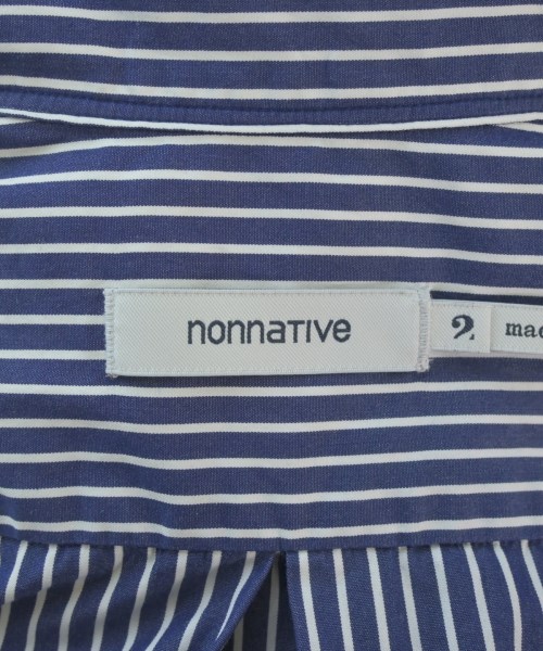 nonnative（ノンネイティブ）カジュアルシャツ 紺 サイズ:2(L位) メンズ/2200648286172