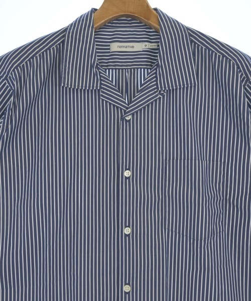 nonnative（ノンネイティブ）カジュアルシャツ 紺 サイズ:2(L位) メンズ/2200648286172