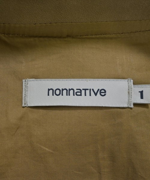 nonnative（ノンネイティブ）ライダース ベージュ サイズ:1(M位) メンズ/2200648918011