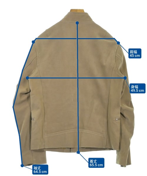 nonnative（ノンネイティブ）ライダース ベージュ サイズ:1(M位) メンズ/2200648918011