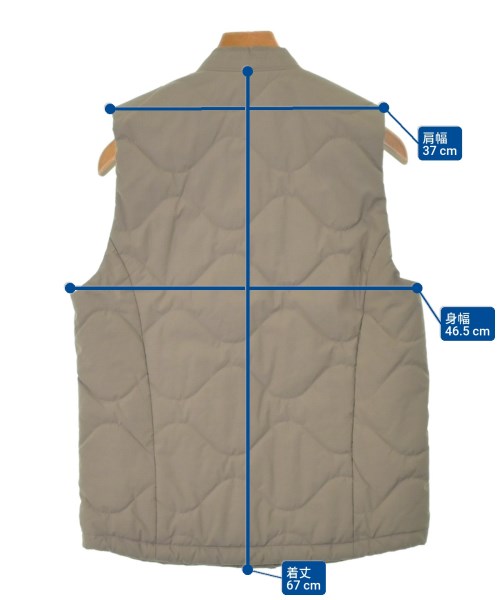 nonnative（ノンネイティブ）ダウンジャケット/ダウンベスト ベージュ サイズ:0(S位) メンズ/2200650250048