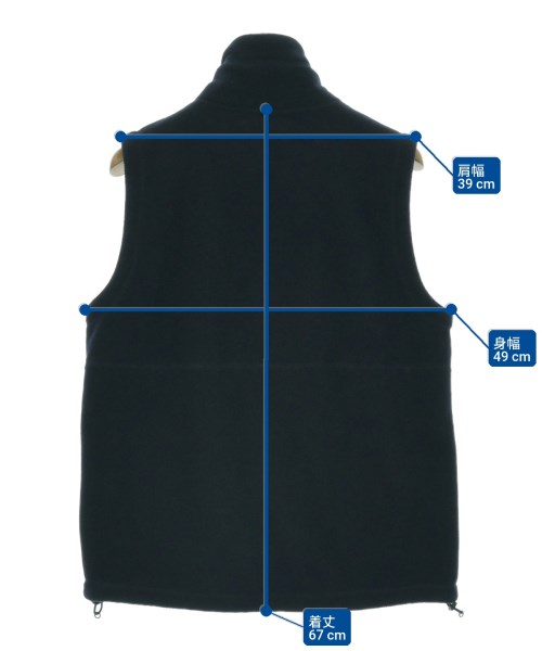 nonnative（ノンネイティブ）ベスト 紺 サイズ:1(M位) メンズ/2200650250055