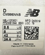 nonnative（ノンネイティブ）スニーカー グレー サイズ:26.5cm メンズ/2200650250161