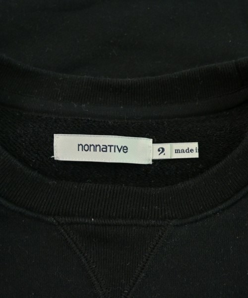 nonnative（ノンネイティブ）スウェット 黒 サイズ:2(L位) メンズ/2200649825011