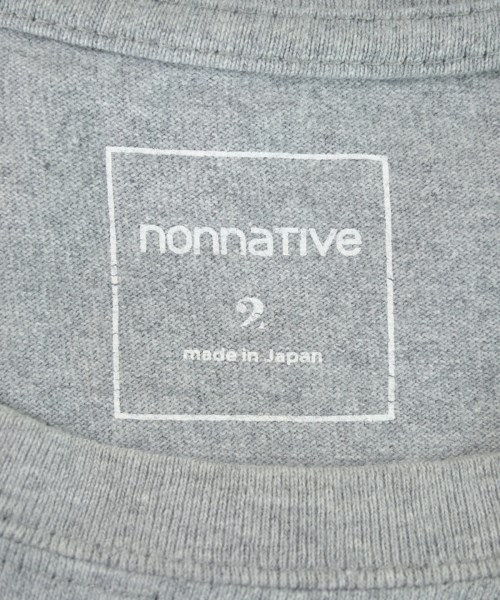 nonnative（ノンネイティブ）Tシャツ・カットソー グレー サイズ:2(L位) メンズ/2200649825035