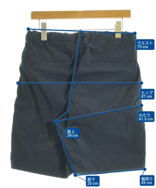 nonnative（ノンネイティブ）ショートパンツ 紺 サイズ:0(S位) メンズ/2200643542228
