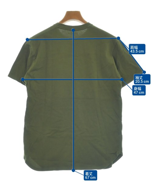 nonnative（ノンネイティブ）Tシャツ・カットソー 緑 サイズ:1(M位) メンズ/2200642478177