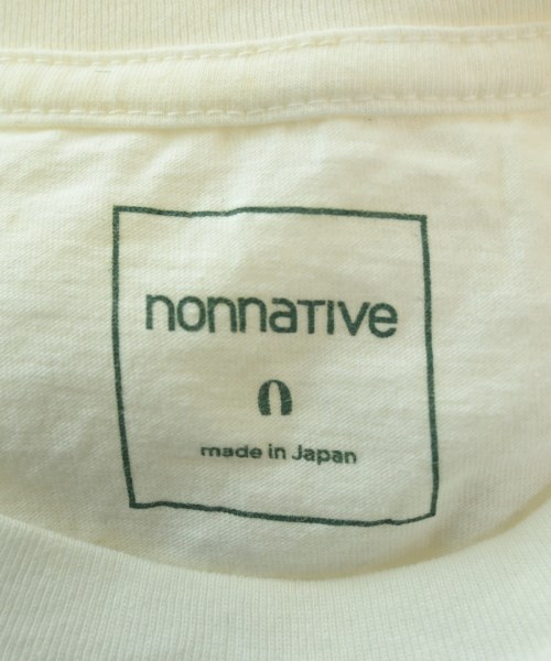 nonnative（ノンネイティブ）Tシャツ・カットソー 白 サイズ:0(S位) メンズ/2200642478191