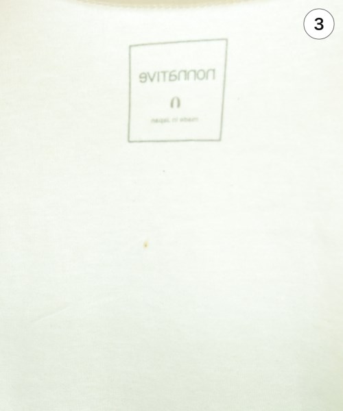 nonnative（ノンネイティブ）Tシャツ・カットソー 白 サイズ:0(S位) メンズ/2200642478191