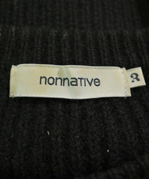 nonnative（ノンネイティブ）ニット・セーター 黒 サイズ:3(XL位) メンズ/2200703665072